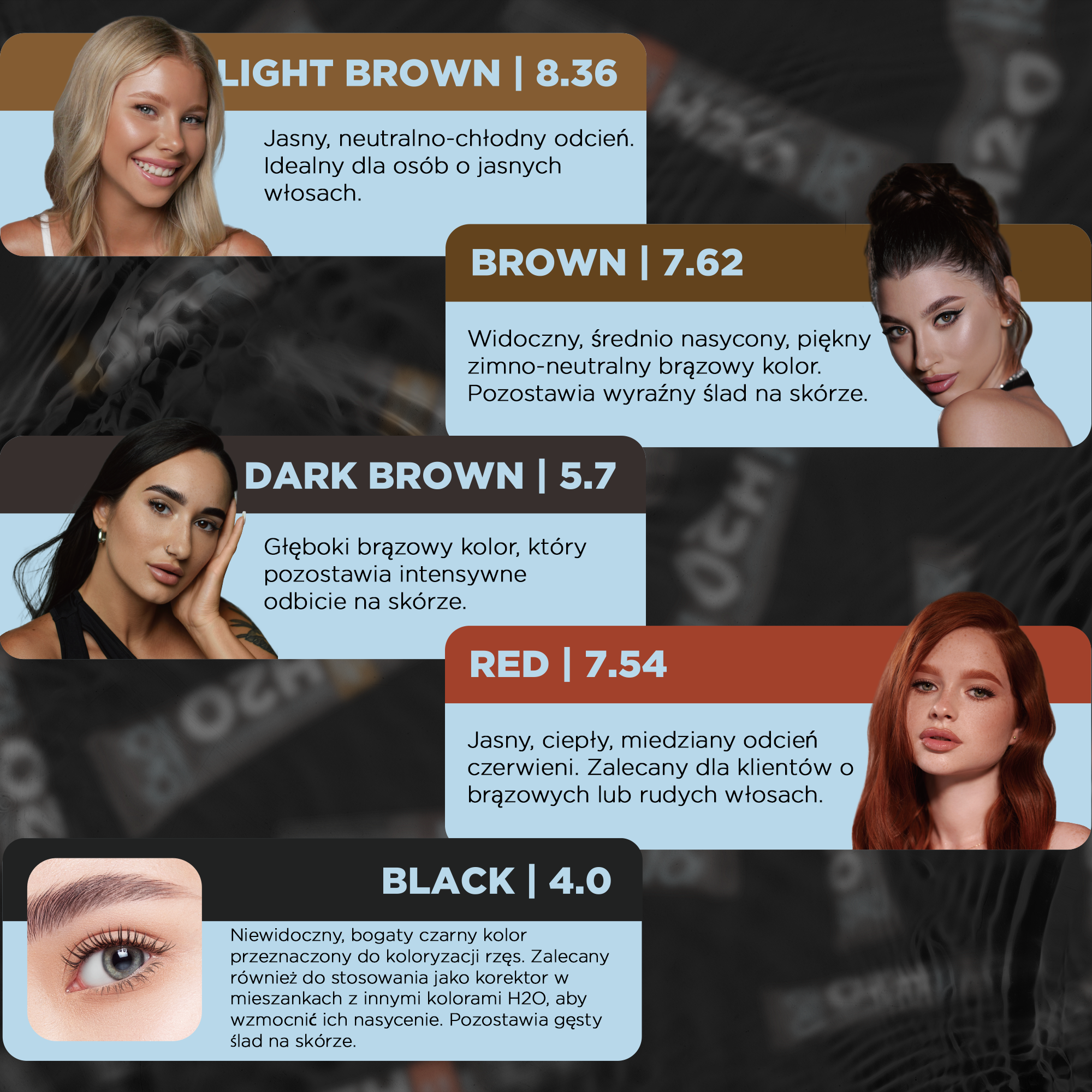 Farba do brwi i rzęs H20 Liquid Hybrid Tint - obrazek 2