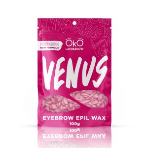 Wosk do depilacji brwi Venus, 100 g pink